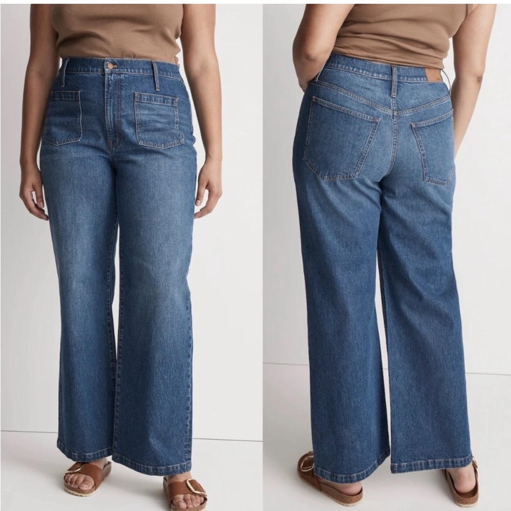 Madewell NWOT The Perfect Vintage Wide-Leg Jean size 31